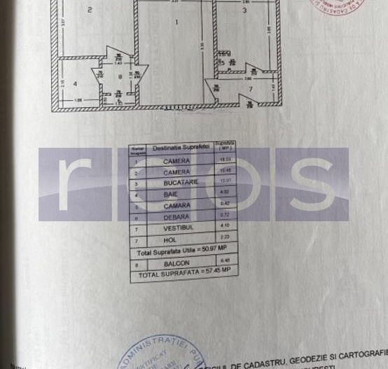 VANZARE 2 CAMERE | ETAJ 2 | BALCON INCHIS | ZONA VERDE | TURDA - Poză 12