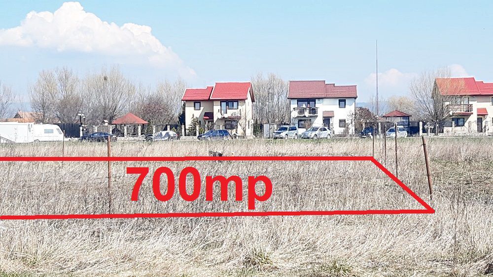 Bod, teren intravilan 700mp, pret 20 euro/mp - Poză 3