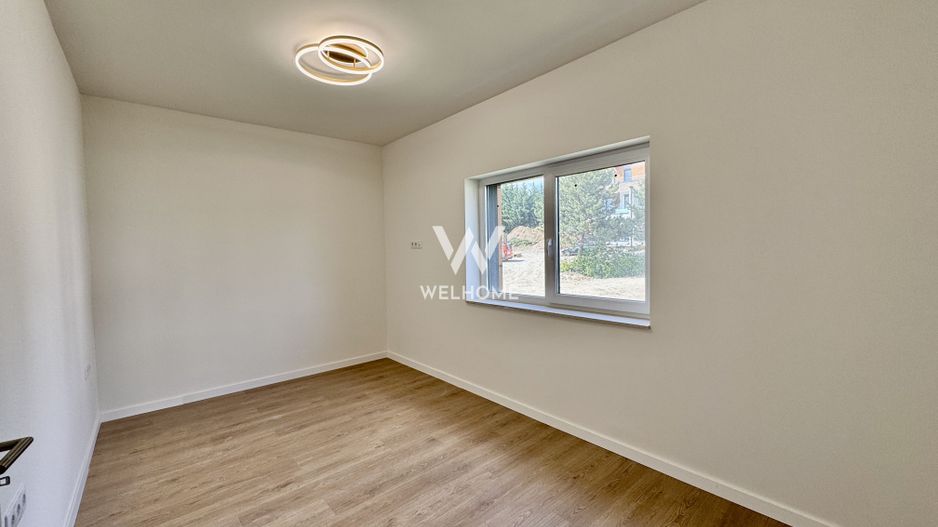 Apartament 3 camere, finisat la alb, terasă 12.45, aer conditionat - Poză 5