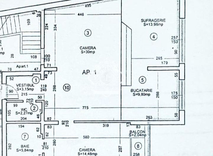 Apartament / Spațiu de birouri open-space de vânzare – Mitropoliei – Unirii - Poză 12