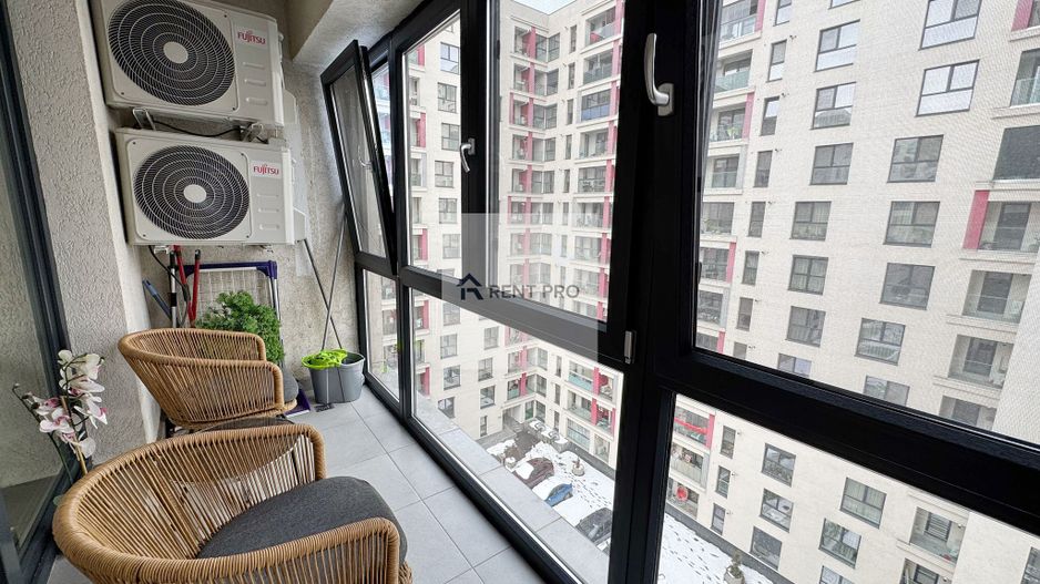 Premium 2 Camere Mobilat Utilat Plaza Residence Faza 2 Parcul Liniei - Poză 3