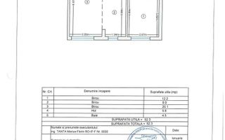 Apartament 2 camere, finalizat 2024, Grand Arena-Postalionului, Sect.4 - Schiță 11