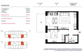APARTAMENT 2 CAMERE | METROU REPUBLICA | PROIECT NOU - Poză 10