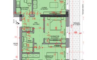 Apartament 3 camere Promo Loc Parcare Theodor Pallady - Schiță 2