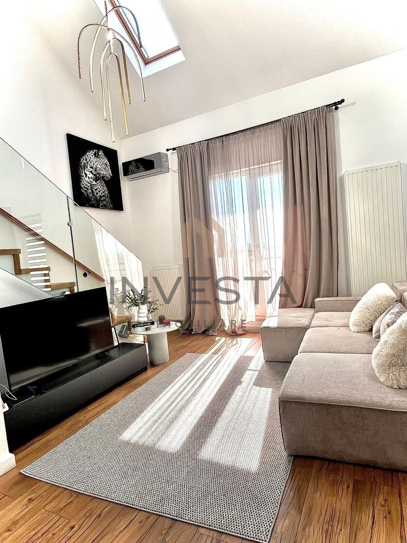 Locuinta premium pe 2 etaje, 3 camere, mobilata lux – Cluj - Poză 1