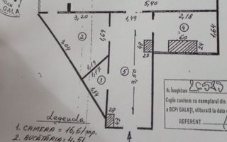 Apartament 1 camera Faleză (vizavi de Palatul Navigației)-etajul2 - Poză 8