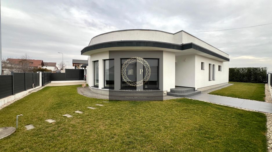 Casa individuala superfinisata, 3 camere, 2 bai, 500mp teren - Poză 1