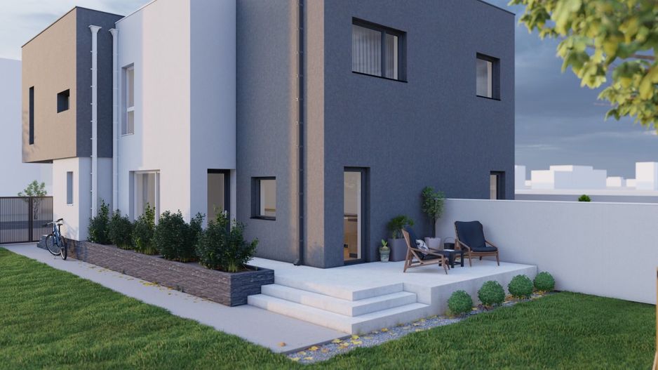 COMISION 0% | Duplex de Vanzare | 4 Camere | 110mp | Sacalaz - Poză 2