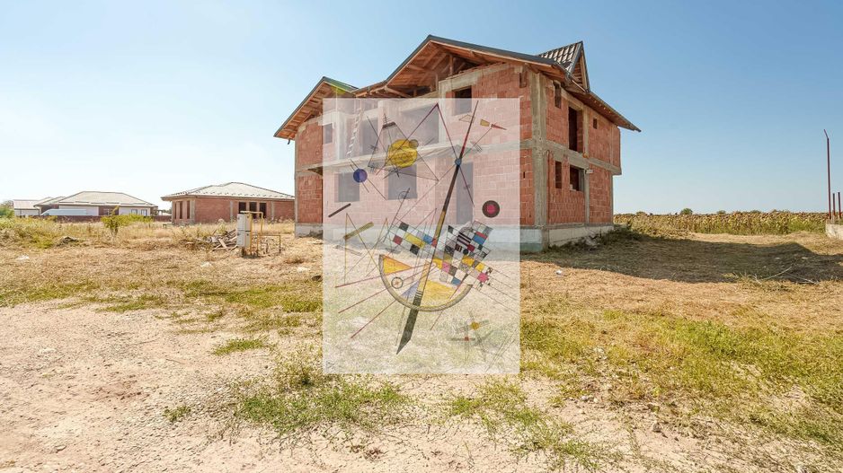 CREVEDIA, DUPLEX 132 MP, LOT 362 MP, LA ROSU! - Poză 2