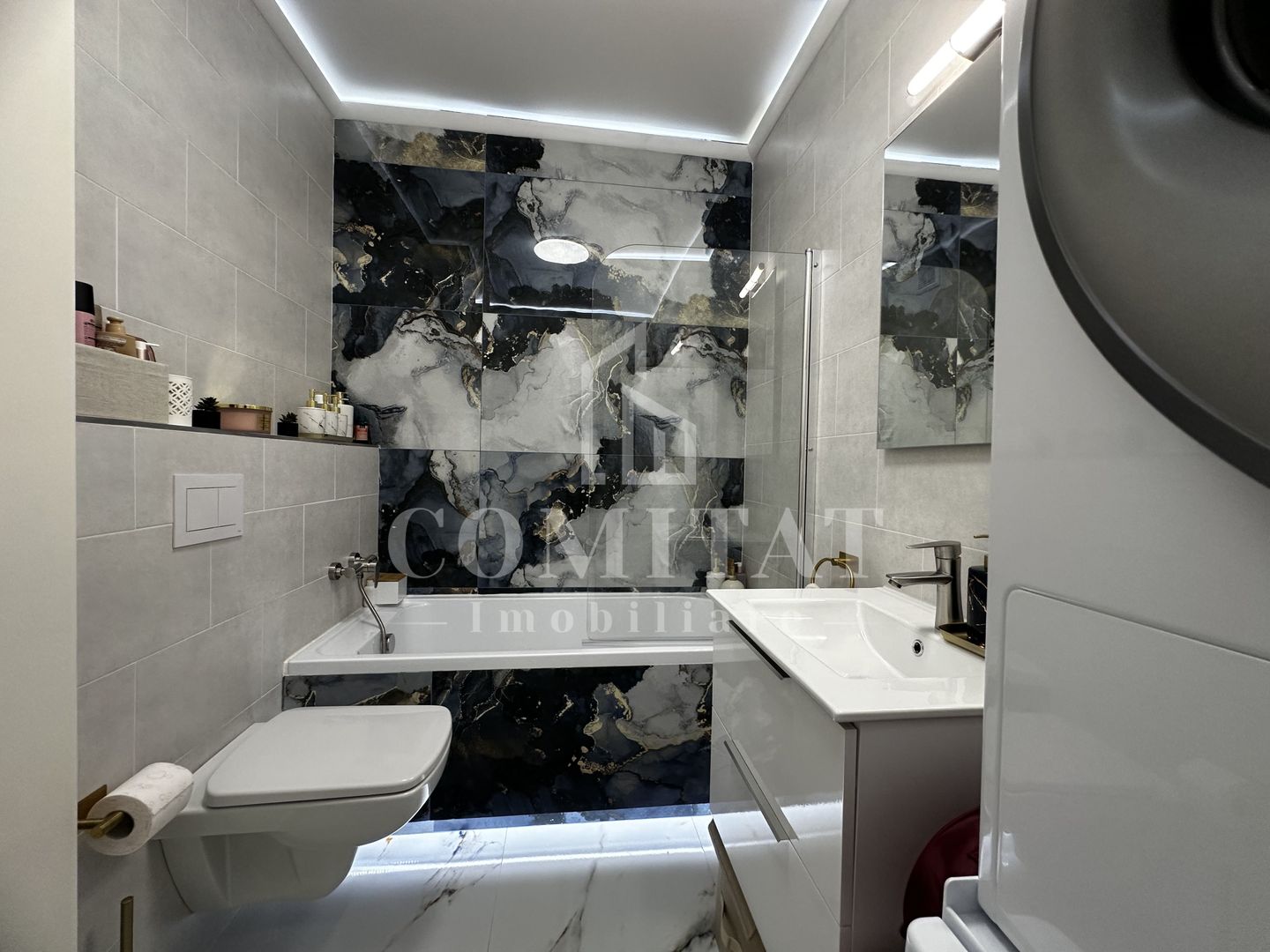 Apartament ultrafinisat | 2 camere | Cartier Terra-Floresti - Poză 14