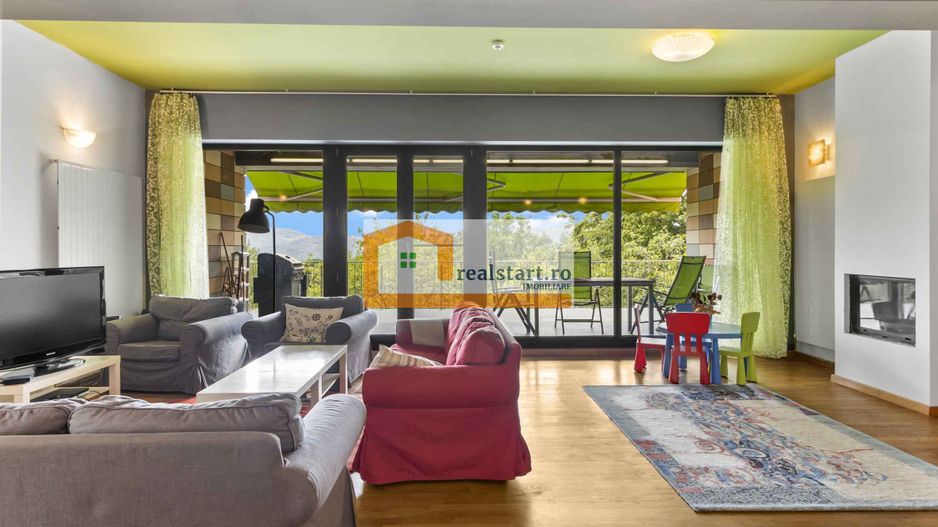 Cornu, Vedere la Padure, Vila D+P+M, 6600mp teren, 4 parcare - Poză 1