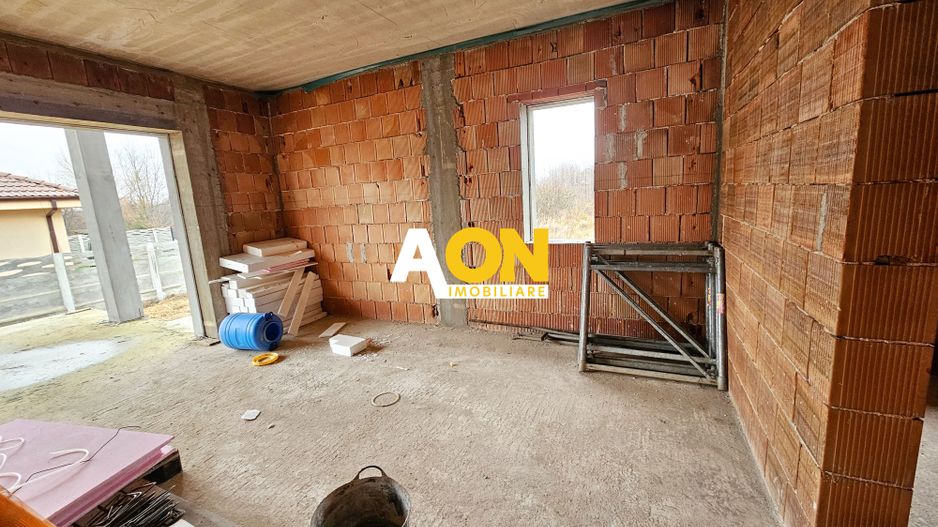 Casa nouă 123 mp utili, semifinisată, 535 mp teren, pod mansardabil - Poză 5