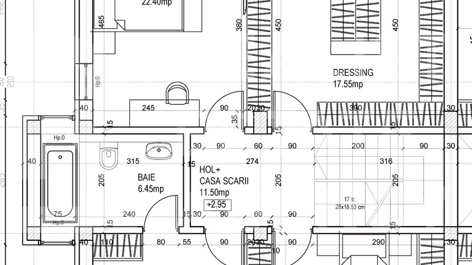 Casă nouă, spațioasă și elegantă, 7 camere, Lângă Pădurea Crețuleasca - Schiță 47
