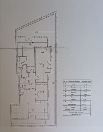 PENTHOUSE 4 camere | loc de parcare subteran - Schiță 18
