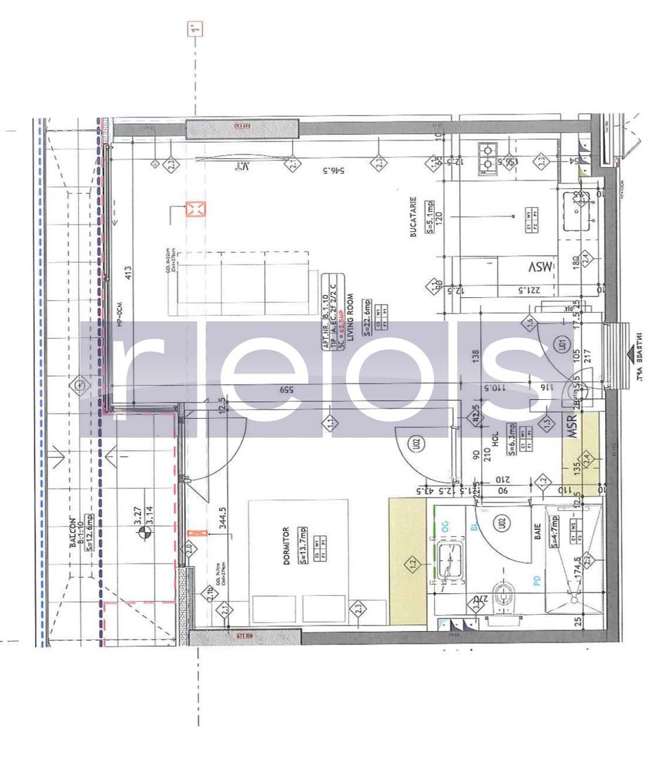 INCHIRIERE 2 CAMERE 53 MP | YACHT KID | MOBILAT-UTILAT LUX | TERASA - Poză 10