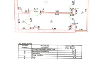 3 CAMERE || CORTINA 126 || EROUIANCU NICOLAE - Schiță 12
