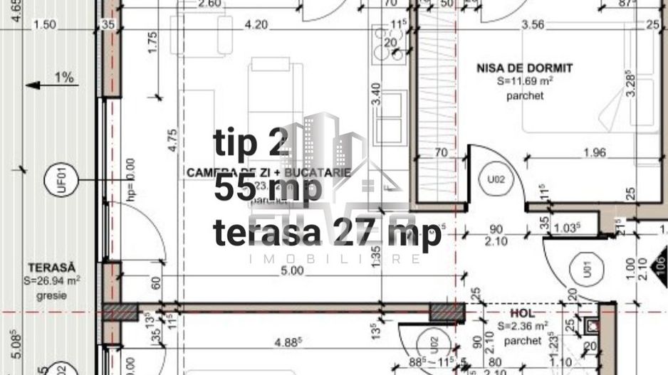 Apartamente cu 3 camere/buget finisaje inclus/ zona Eroilor! - Poză 3