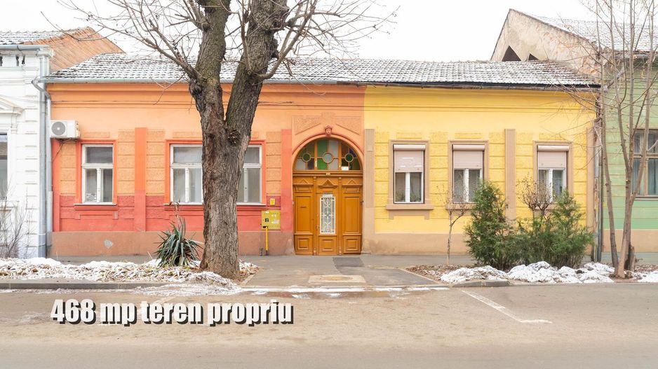 Apartament ultracentral Arad – 468 mp teren propriu, garaj, acces auto - Poză 1