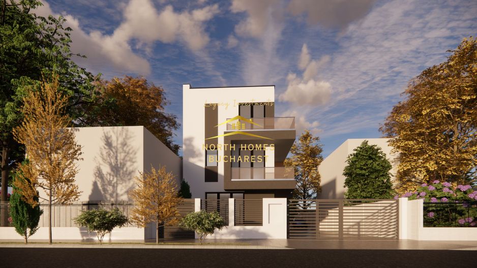 Vând vila în duplex 4 camere, 3 dormitoare, 4 bai, 2 locuri parcare - Poză 2