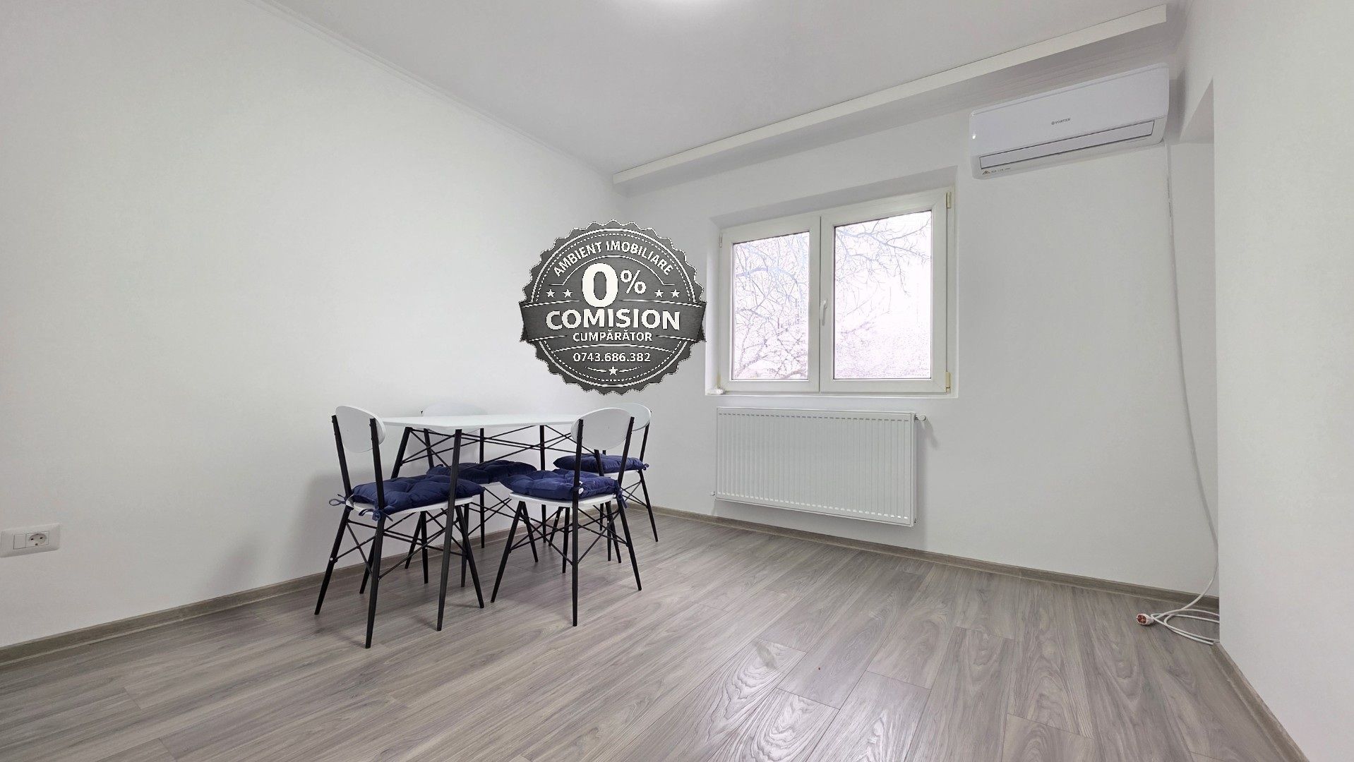 Apartament cu 3 camere, etaj 3, renovat total, VASLUI zona CENTRU-AUROCOR; - Poză 7