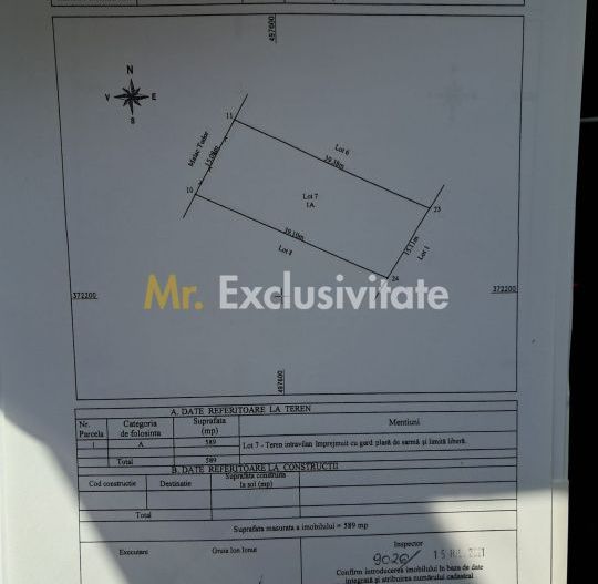 Teren  intravilan intrare Calinesti! - Poză 6
