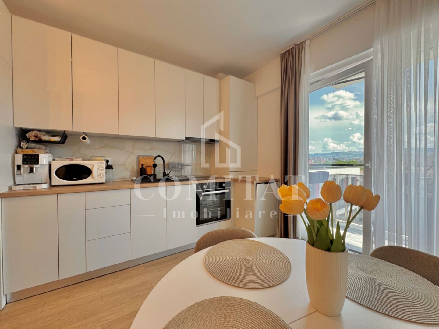 Apartament la cheie cu 2 camere | Imobil nou | Balcon - Poză 1