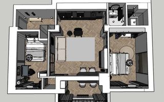 Apartament 3 camere***mobilat LUX//Piata Romana - Poză 27