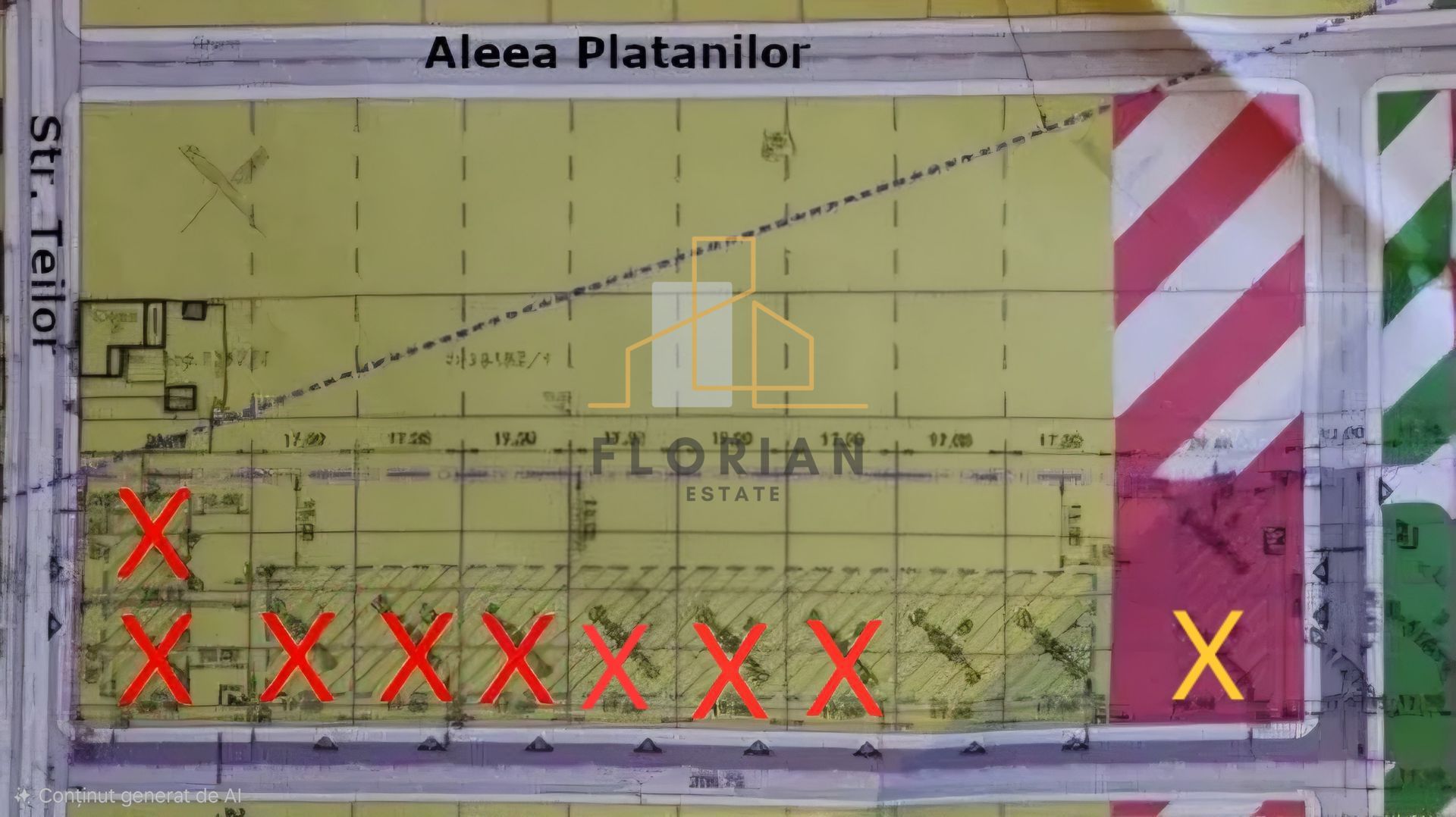 Teren Intravilan Construibil Giarmata-Vii  -str. Teilor-688 mp - Poză 5