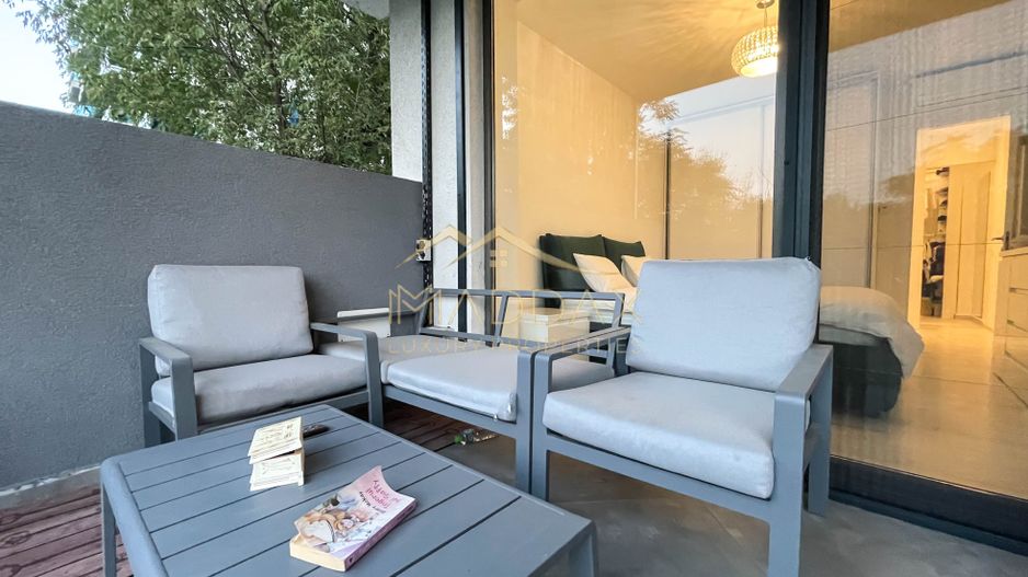 2 rooms / 35sqm garden + contract de inchiriere / Floreasca - Park View - Poză 9