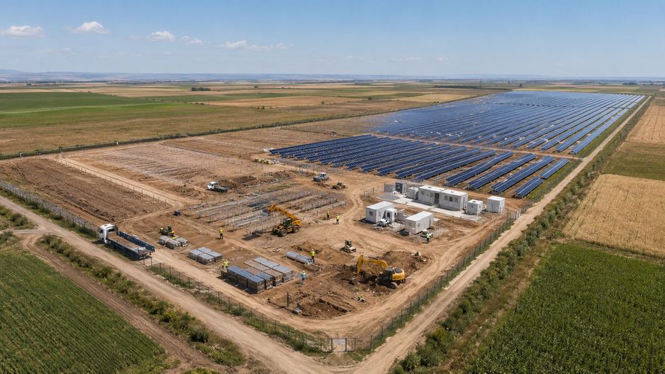 Teren  Potential Proiect Fotovoltaic. - Poză 3