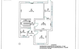 Casă rezidențială I 5 camere I 120 mpu I Teren I Șura Mică - Poză 6