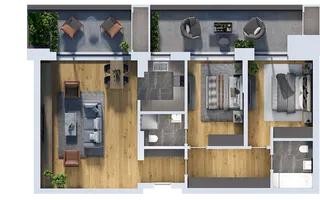 APARTAMENT 3 CAMERE | PREMIUM | PIPERA | MUTARE IMEDIATA - Poză 17