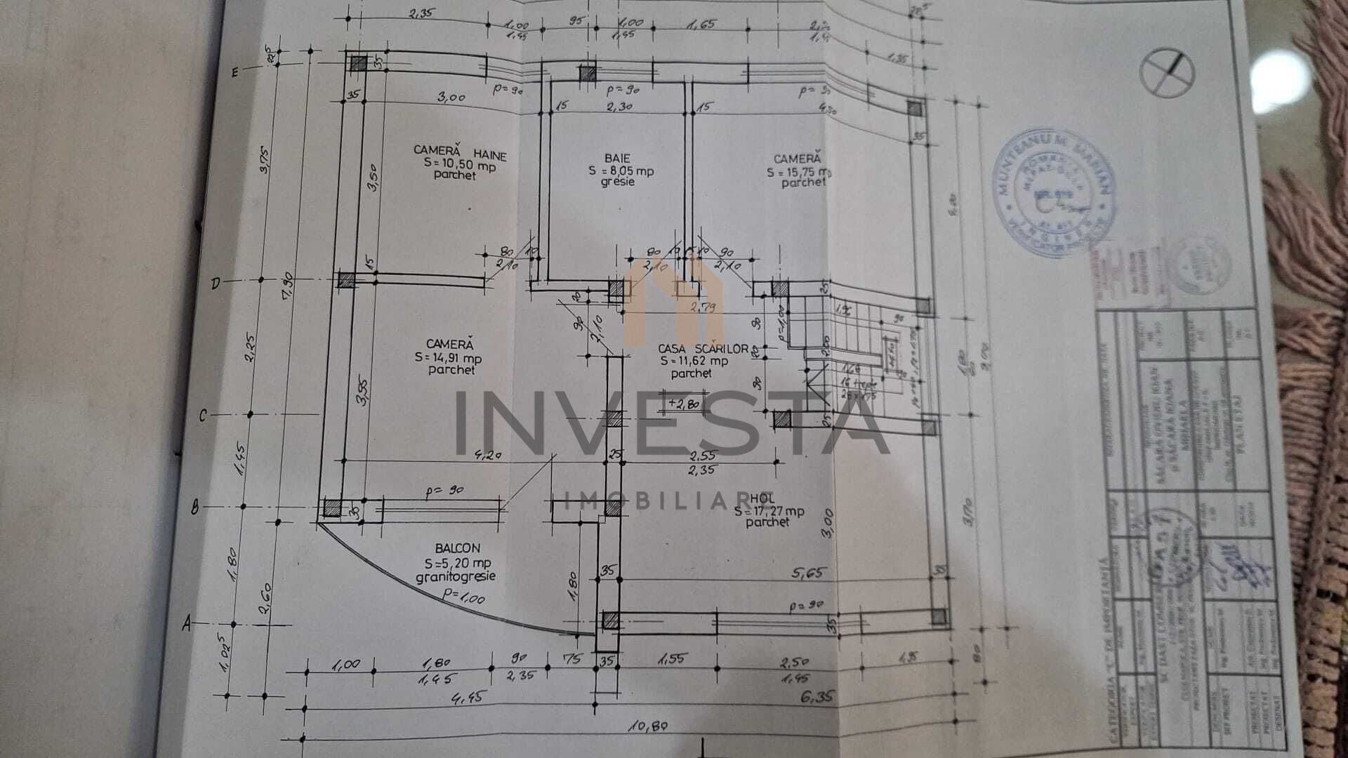 Casa din 2019 cu teren de 2500 mp, Iris,zona strazii Odobesti - Schiță 34