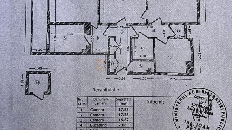 Apartament Tip Penthouse | 3 Camere | Terasă Panoramică | Universitate - Poză 11