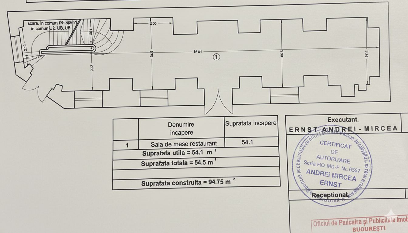 OPORTUNITATE UNICĂ DE INVESTIȚIE ‖ SPAȚIU COMERCIAL CONSOLIDAT ‖ LIPSCANI ‖ - Schiță 11