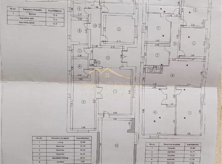 Vila 9 camere***gradina cu pomi fructiferi//1085 mp teren***Dragomiresti-Deal - Schiță 24