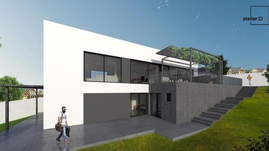 Vilă nouă design mediteranean, proiect deosebit și panoramă- 299.000 E - Poză 2