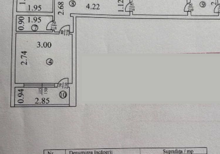 Apartament 4 camere necesita renovare Pacii, Apusului - Poză 3