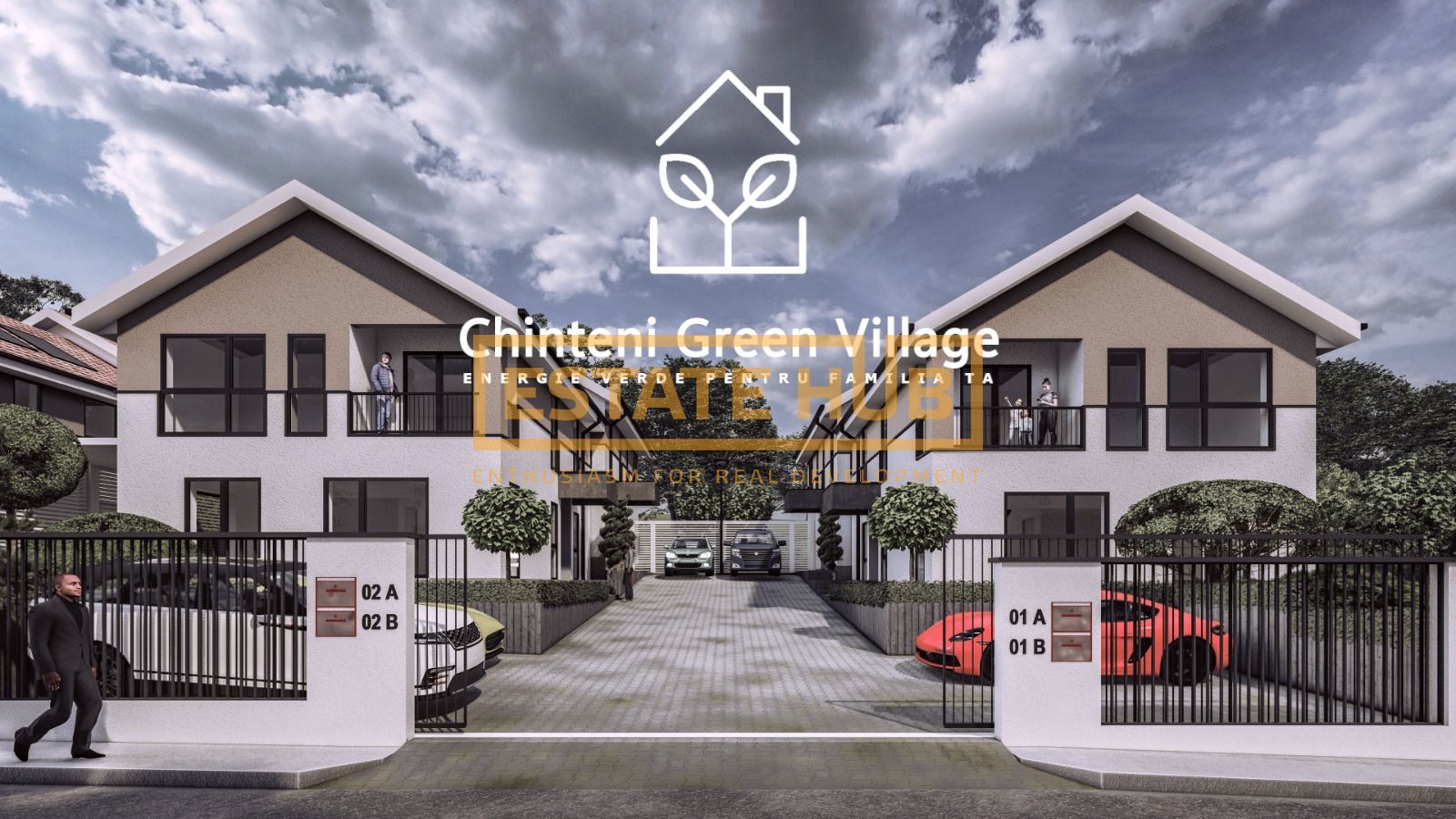 Direct de la Dezvoltator, Duplexuri, 5 camere, Valea Chintaului - Poză 7