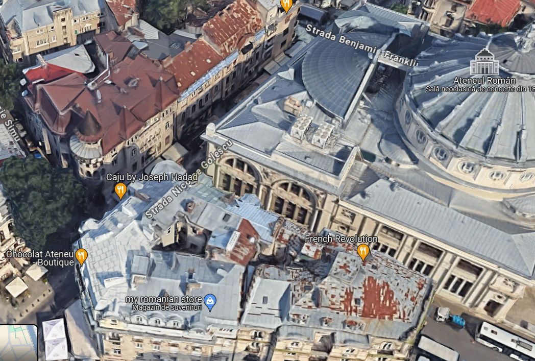 Cladire cu potential turistic in spatele Ateneului Roman - Poză 3