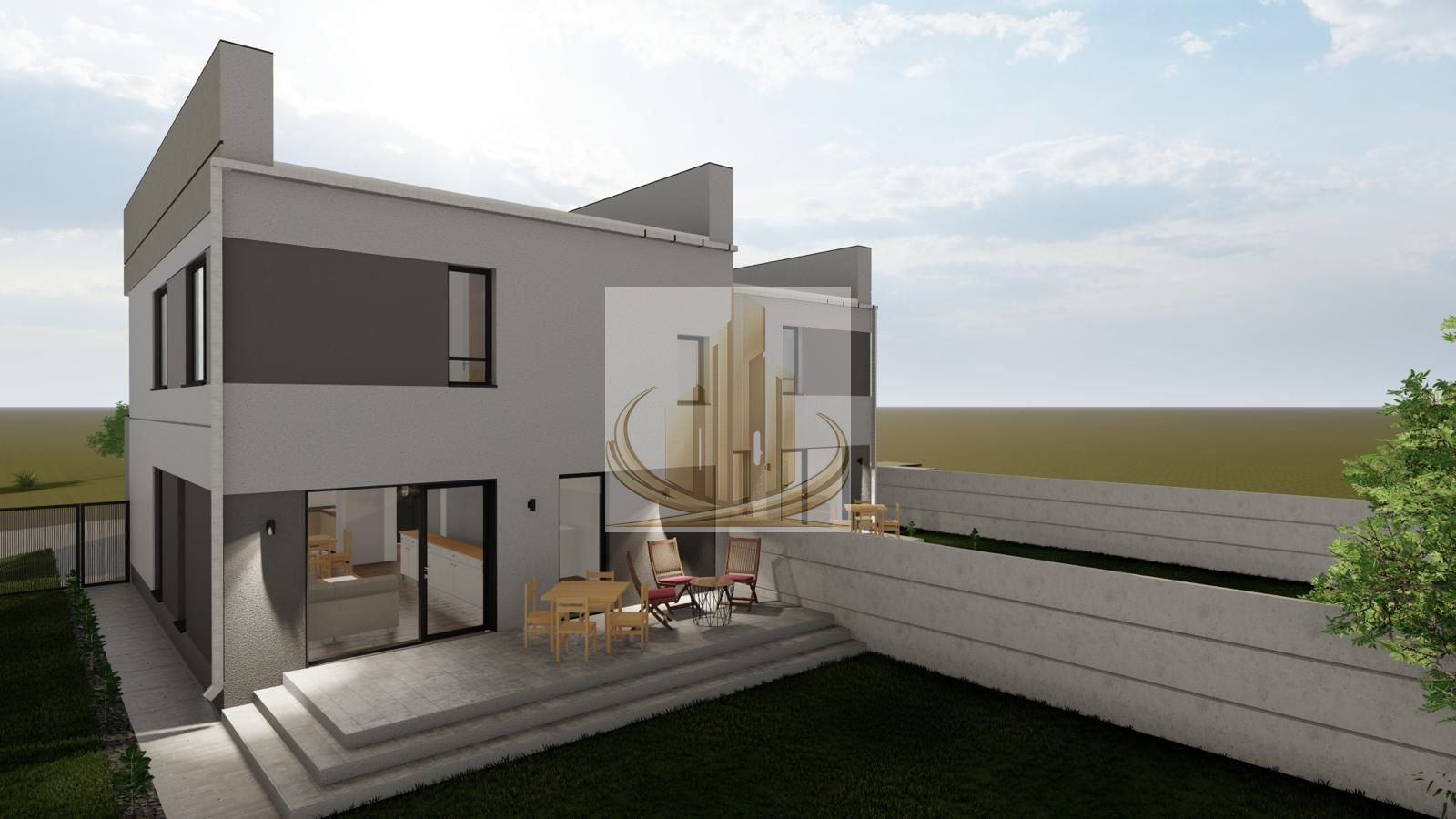 Duplex Săcălaz, 100 mp utili, 325 mp teren, 4 camere, P+1 - Poză 4