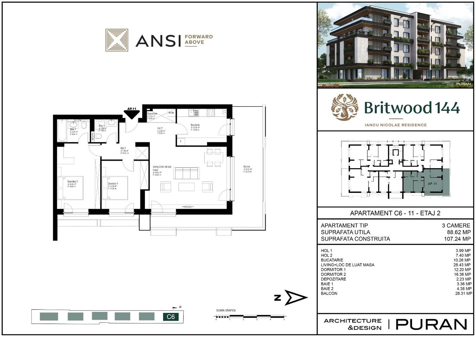 Blocul 6 din ansamblul rezidențial Britwood 144 – Erou Iancu Nicolae - Poză 20