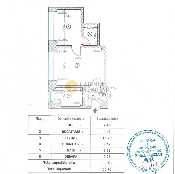 2 camere | Cismigiu - Bloc Liric | Creditabil - Poză 19