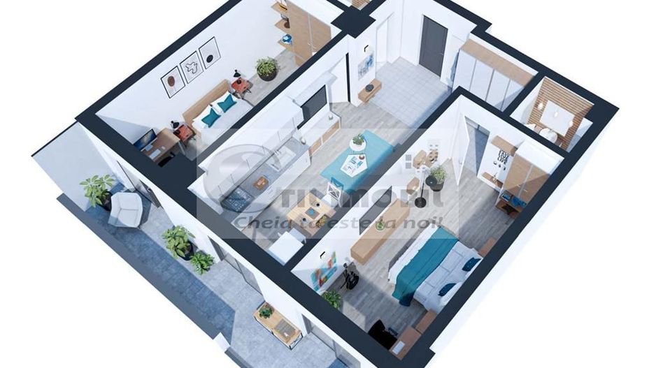 Apartament 3 camere - bloc nou - Cug - Selgros - Poză 3