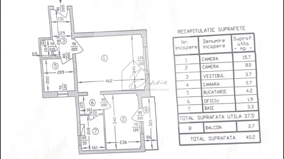 COM 0% I Apartament 2 cam TEI I Parc roata I renovat total 2025, 40 mp - Poză 3