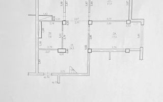 Vânzare, penthouse, 4 camere, bulevardul Decebal, Botanica - Schiță 53