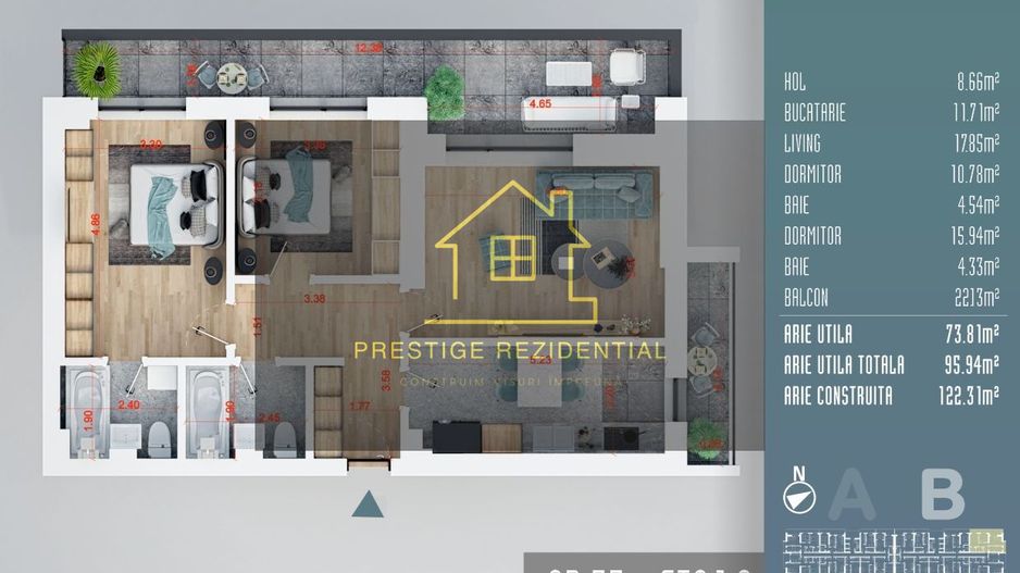 Auchan Titan-AP.3 cam.finalizat-Pallady-Auchan-Lidl - Poză 7