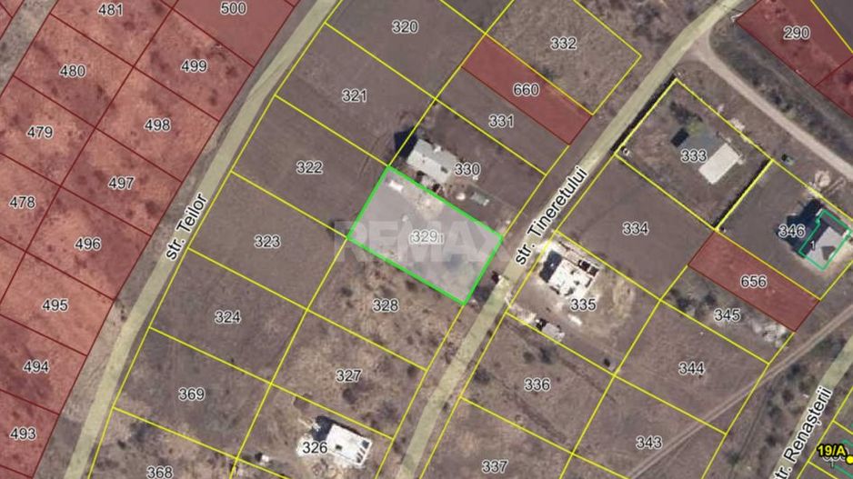 Teren 9,45 ari Ghidighici | 23 m fațadă | pentru construcții | 6 km de Chișinău - Poză 14