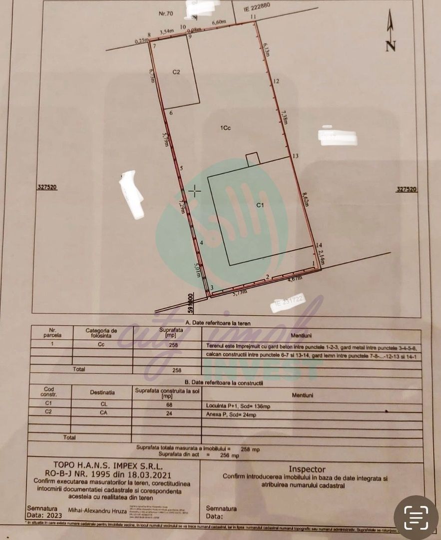 Curte generoasa si casa spatioasa in ZONA VATRA LUMINOASA - Poză 20