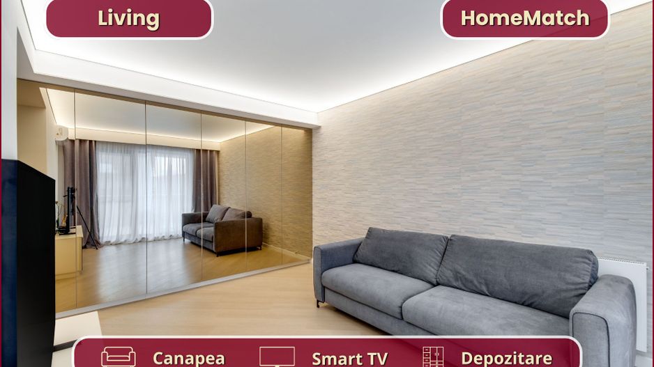 Cortina North || 2 camere || Finisaje de lux || Parcare || Piscină - Poză 4